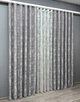 Комплект штор VR-Textil Жакард Мармур 100х270 2шт і Тюль 300х270 1668ш-1400т Сірий з білим 71-001/1 - зображення 3