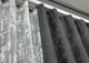 Комплект штор VR-Textil Жаккард Мрамор 100х270 2шт и Тюль 300х270 1123ш-1400т Графитовый с белым 71-003/1 - изображение 8