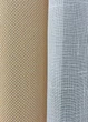Комплект штор VR-Textil Лен Мешковина 100х270 2шт и Тюль 300х270 1162ш-115т Бежевый с белым 71-018/1 - изображение 7