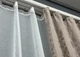 Комплект штор VR-Textil Лен Мрамор 150х270 2шт и Тюль 400х270 1717ш-1276т Серо-бежевый с белым 71-013/3 - изображение 8