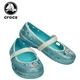 Балетки Crocs Kids Lina Frozen Flat 204454-4O9-C7 19-20 ( С4 ) 11,5 см Бірюзові - зображення 1