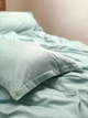 Простирадло Cozy 140x200x20 см на резинці М'ятне - зображення 5