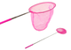 Siatka na motyle LEAN Toys składana teleskopowa 85 cm Różowa (5905515355100) - obraz 3