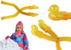 Maszynka do robienia śnieżek LEAN Toys Śnieżkomat Kaczka Żółta (5905991007517) - obraz 7