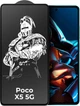 Захисне скло King Fire Xiaomi Poco X5 5G (Full Glue) Black (35001) - зображення 1