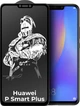 Захисне скло King Fire Huawei P Smart Plus (Full Glue) Black (31206) - зображення 1