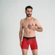 Чоловічі анатомічні боксери із бавовни з сіткою, Anatomic Long 2.0 Light, Black Series, червоний 2XL BTL140-07 - зображення 3