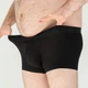Мужские анатомические боксеры Anatomic Classic w/fly Plus, Black Series, черный 8XL CPS100-01 - изображение 4