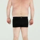 Мужские анатомические боксеры Anatomic Classic w/fly Plus, Black Series, черный 8XL CPS100-01 - изображение 5