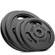Набір Hop-Sport Strong 67 кг лавка HS-1035 штанга гантелі комплект для силових тренувань дому - зображення 6