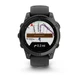 Смарт-часы Garmin Fenix E 47mm AMOLED Slate Gray Steel with Black Silicone Band (010-03025-13) - изображение 2
