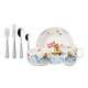 Фарфоровий комплект дитячого посуду Villeroy & Boch Happy as a Bear 7 предметів - зображення 1