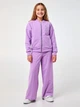 Дитячий спортивний костюм (толстовка + штани) для дівчинки Smil 117395 134 см Ліловий (4824039310802) - изображение 1
