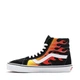 Жіночі кеді Vans Sk8-HI Reissue Flame 44 Мульті VN0A2XSBPHN1 - зображення 3