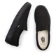 Жіночі кеди Vans Classic Slip-On Mono Black 41 Чорний VN000EYEBKA1 - изображение 4