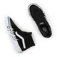 Жіночі кеди Vans Sk8-HI Flame Black/White Suede 45 Чорний VN0005UJBZW - изображение 5