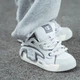 Жіночі кеді Champion TronSkate V1 Gray/White 45 Сірий U4AFCTM24P1 - зображення 6