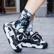 Жіночі кеді Champion TronSkate V1 Black/White 45 Білий U3AFCTM07U3 - зображення 9