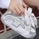 Жіночі кеді Champion TronSkate V1 White/Light Bone 45 Бежевий U3AFCTW07A4 - зображення 9