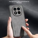 Силіконовий чохол з текстильним покриттям для Xiaomi Poco X7 5G Чорний - зображення 3