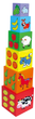 Drewniana edukacyjna piramidka Viga Jedno w drugie 59461 (6934510594619) - obraz 2