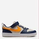 Подростковые кеды для мальчика Nike Court Borough Low Recraft (Ps) DV5457-126 35 Light Orewood Brown/Midnight Navy/White/Orange Peel (197863505763) - изображение 1