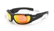 Защитные тактические очки с поляризацией Daisy C6 Black + 4 комплекта линз - изображение 4