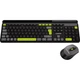 Комплект (Клавиатура и мышь) Canyon HSET-W5 EN AAA+AA Wireless Black (CNS-HSETW5BK) - изображение 5