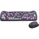 Комплект (Клавиатура и мышь) Canyon HSET-W6 EN Kitty Edition AAA+АА Wireless Violet (CNS-HSETW6VT) - изображение 5