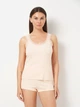 Пижама (майка + шорты) женская хлопковая H&M 979439p13 S Оранжевая (1000000049692) - изображение 3