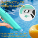 Водный Бластер на Аккумуляторе Мощный Электрический Пистолет Водяной с LED Экраном и Автоматическим Насосом Для Детей и Взрослых Zone Z One Зелёный 0001 - изображение 5