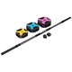 Штанга разборная для фитнеса и аэробики фитнес памп 20кг 1,4м d-30мм MDbuddy черный TA-2684 - изображение 12