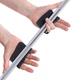 Накладки атлетичні ковзаючі Грипад 2шт One size Шкіра GRIPAD WorkOut Zelart чорний V503 - зображення 4