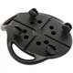 Платформа для пресса с подушкой для ног 2,4кг до 200кг 60х52,5х22см Abdominal wheel LiveUp черный LP8346 - изображение 7