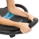 Платформа для пресса с подушкой для ног 2,4кг до 200кг 60х52,5х22см Abdominal wheel LiveUp черный LP8346 - изображение 12