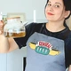 Фартух Central perk, FriendsArivans 75х51 см сірий 0677-42486171 - зображення 1