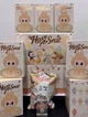 М'яка іграшка Лабубу 15 см РИЖИЙ Монстр Labubu Pop Mart М'який брелок - зображення 6