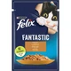 Корм вологий Felix Fantastic для котів з індичкою в желе 85 г (7613039832516) - зображення 1
