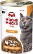 Корм вологий для котів М'ясна Миска з куркою в соусі 415 г (4820255192192) - изображение 2