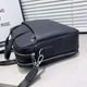 Кожаная деловая сумка-портфель для ноутбука Tiding Bag 56901 Черная 40х27х10см - изображение 5