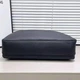 Кожаная деловая сумка-портфель для ноутбука Tiding Bag 56901 Черная 40х27х10см - изображение 8