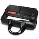 Мужская сумка для ноутбука деловая из натуральной кожи Tiding Bag N76955 Черная 39х28х8см - изображение 6