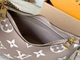 Сумка Louis Vuitton Boulogne Monogram Empreinte 29 х 16 х 9.5см, бежева - зображення 9
