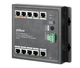 Комутатор 8-портовий некерований Dahua DH-PFS3111-8ET-96-F PoE 13.6 Гбіт/с DC 48 - 57В Чорний - зображення 2