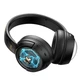 Ігрові бездротові навушники Onikuma GT802I с подсветкой, микрофоном, Hi-Fi, Bluetooth + 2.4G, для ПК, PS4, PS5, телефона Black - зображення 3
