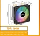 Процесорний кулер TEUCER 3PIN Intel 1700 1150 1155 1156 1366 AM2/AM3/AM4 AMD - зображення 1