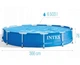 Каркасный бассейн 366 x 76 см Intex 28210 Metal Frame Pool - изображение 2