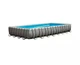 Каркасный бассейн 975 x 488 x 132 см Intex 26374 Ultra XTR Rectangular Frame Pool - изображение 1