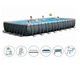 Каркасный бассейн 975 x 488 x 132 см Intex 26378 Ultra XTR Rectangular Frame Pool - изображение 4
