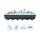 Каркасный бассейн 732 x 366 x 132 см Intex 26364 Ultra XTR Rectangular Frame Pool - изображение 3